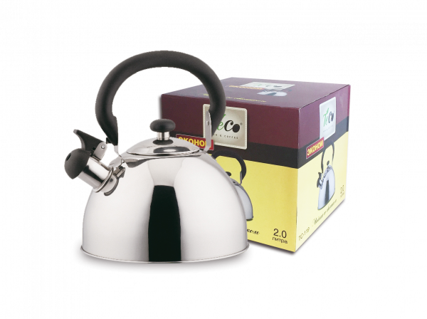 Kettle 2.0l stainless steel TC-119 TECO with whistle